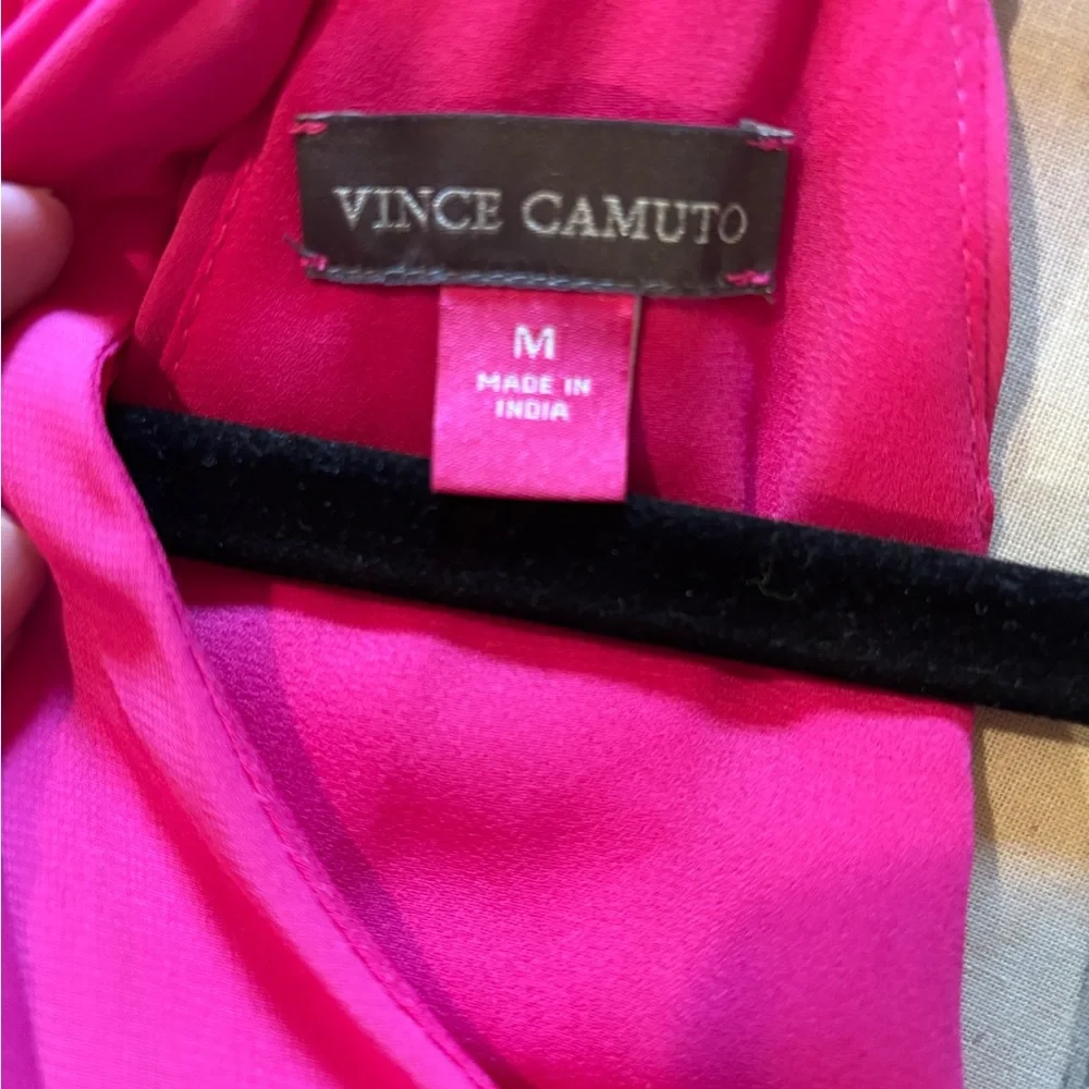 Vince Camuto Vibrant Pink Sleeveless Jumpsuit - Picture 7 of 7